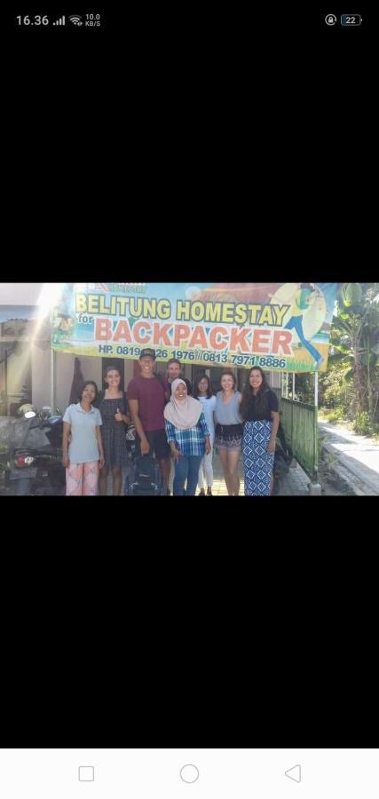 Belitung Backpacker Apartamento Tanjung Pandan Exterior foto